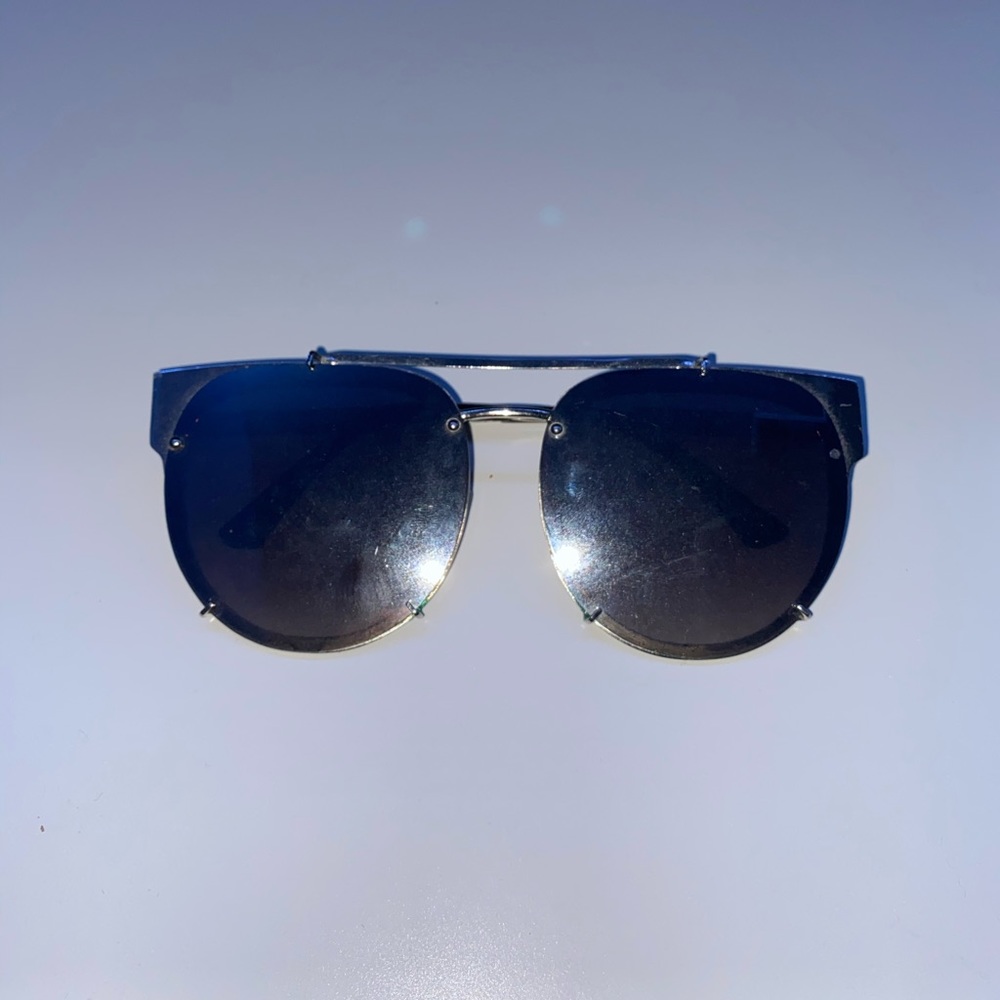 Reflective Aviator Sunglasses